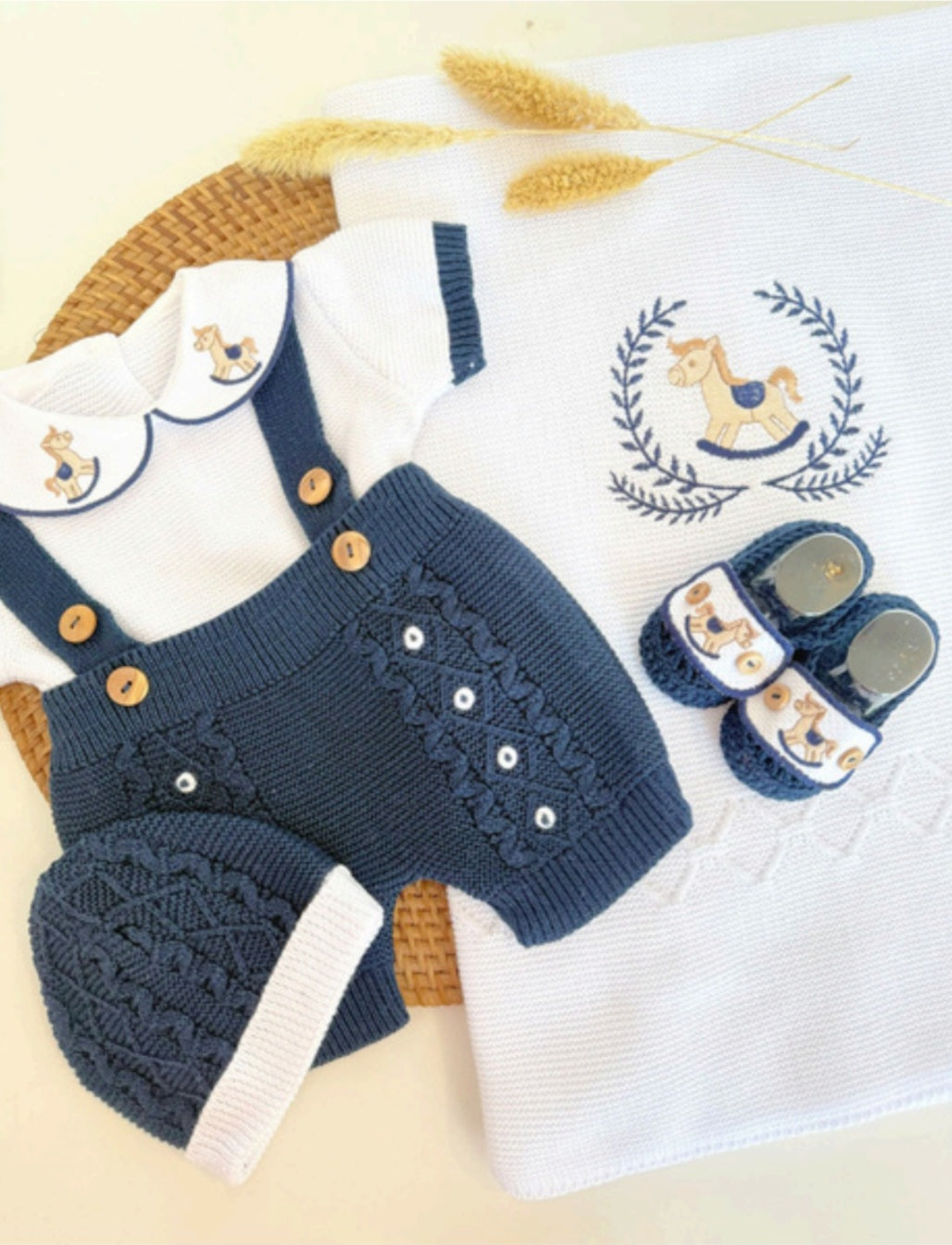 SET PETO CORTO CABALLiTO CON MANTA Y BOTiNES