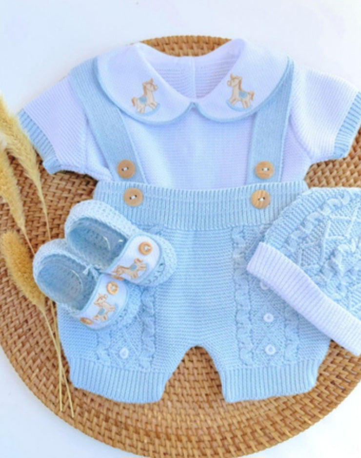 PETO CORTO CABALLITO CON BOTINES